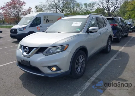 2016 Nissan Rogue Sl from USA, damaged, VIN 5N1AT2MV8GC752272